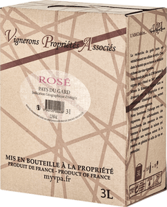 Bag-in-Box Pays du Gard Rosé 3,0 l
