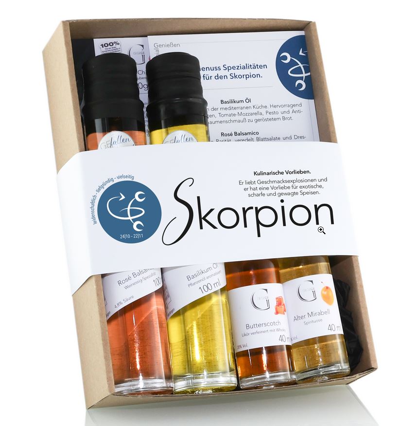 Geschenk-Set Sternzeichen