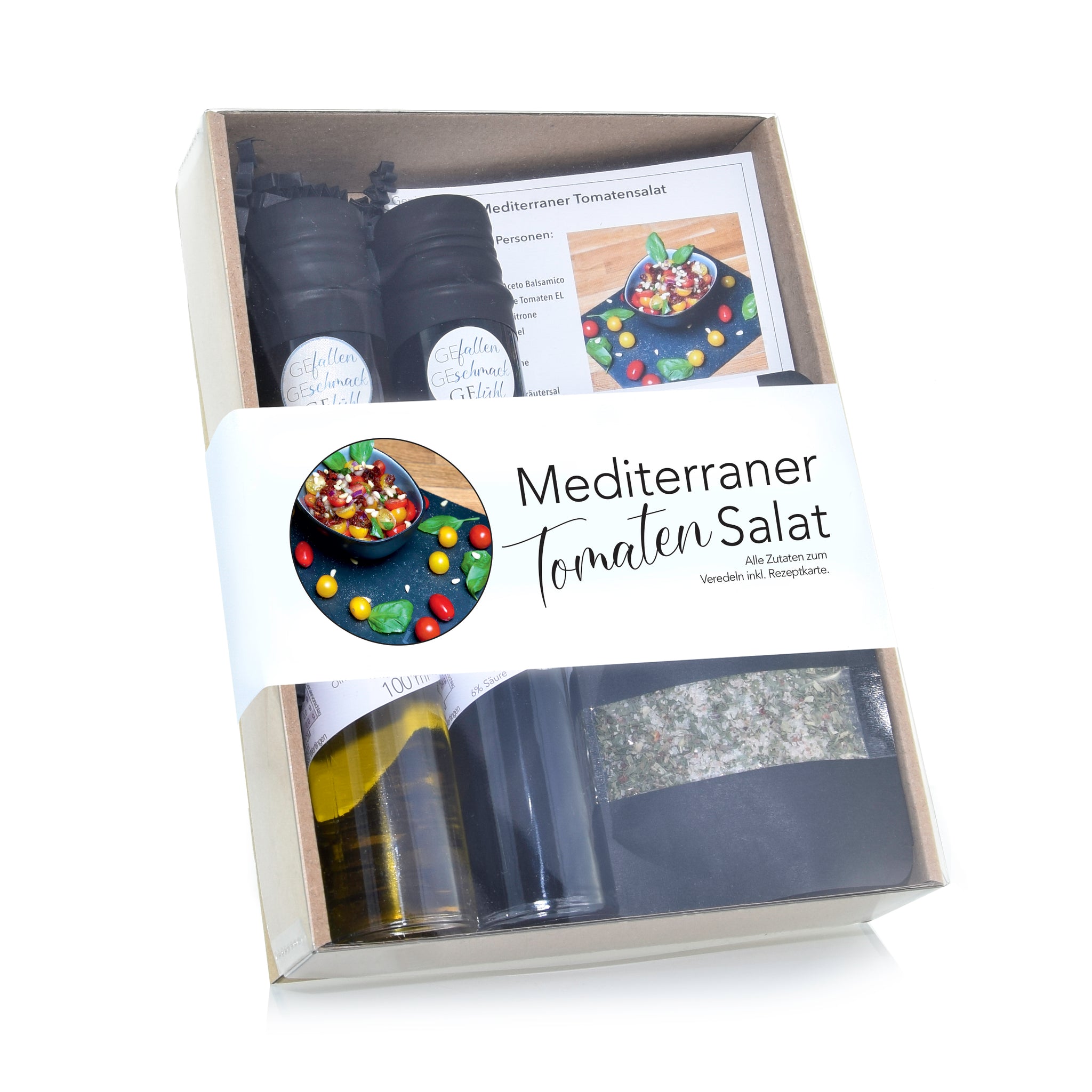 Geschenk-Set Mediterraner Tomaten Salat
