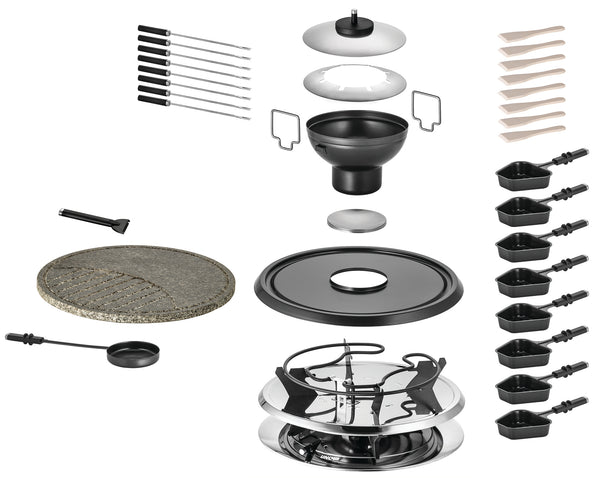 Raclette 4in1, Fondue, Grill