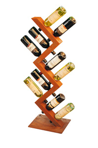 Edelrost Weinregal Stufe, Höhe 104cm