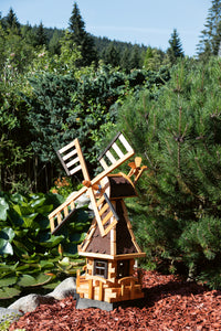 Norddeutsche Windmühle aus Holz