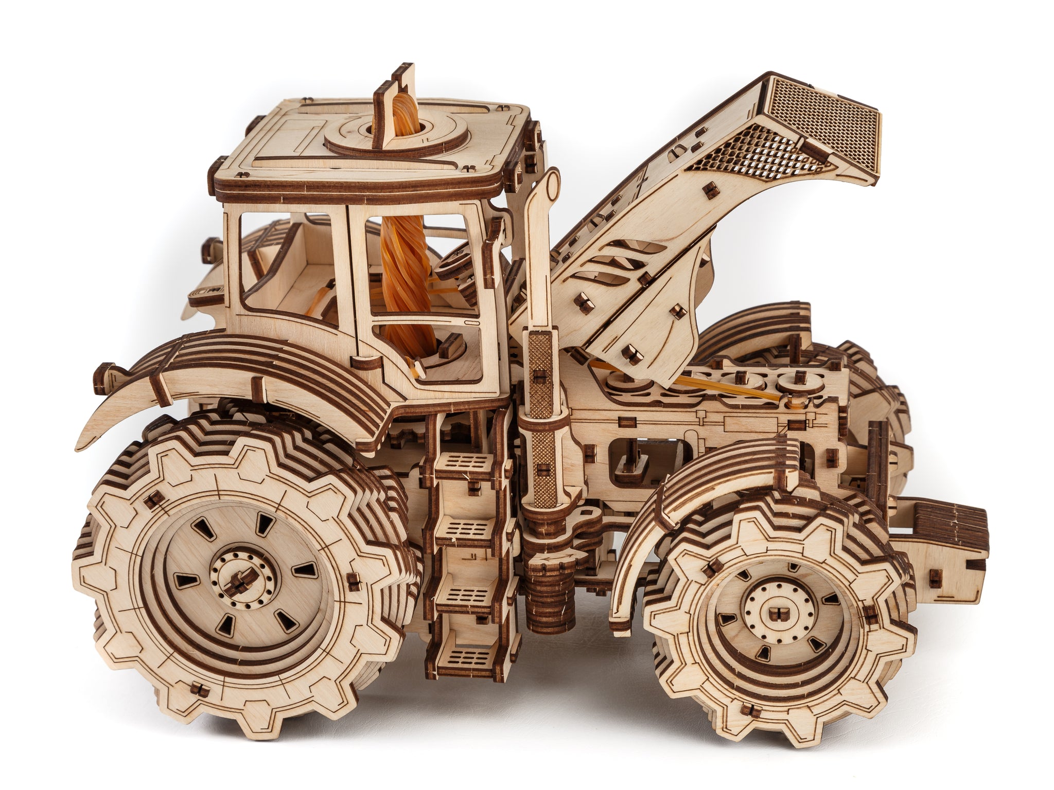 3D-Holzpuzzle, Traktor