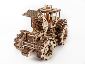 3D-Holzpuzzle, Traktor