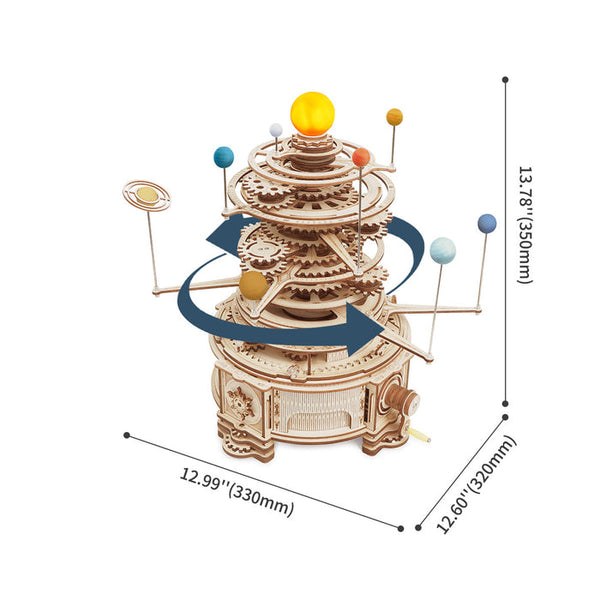 3D-Holzpuzzle, Sonnensystem