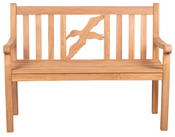 Motivbänke Teak