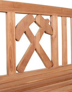 Motivbänke Teak