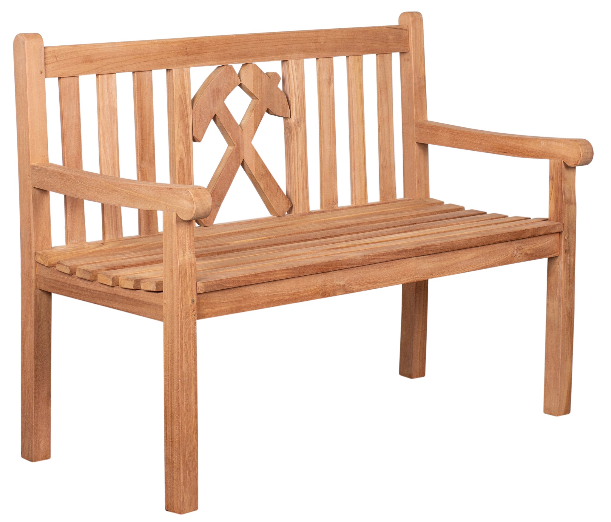 Motivbänke Teak