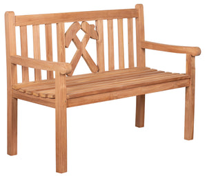 Motivbänke Teak