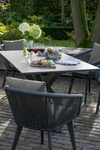 Gartenmöbelset Rope & Alu