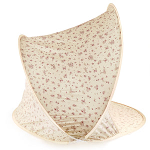 Pop Up Strandmuschel VINTAGE FLOWERS mit UV Schutz