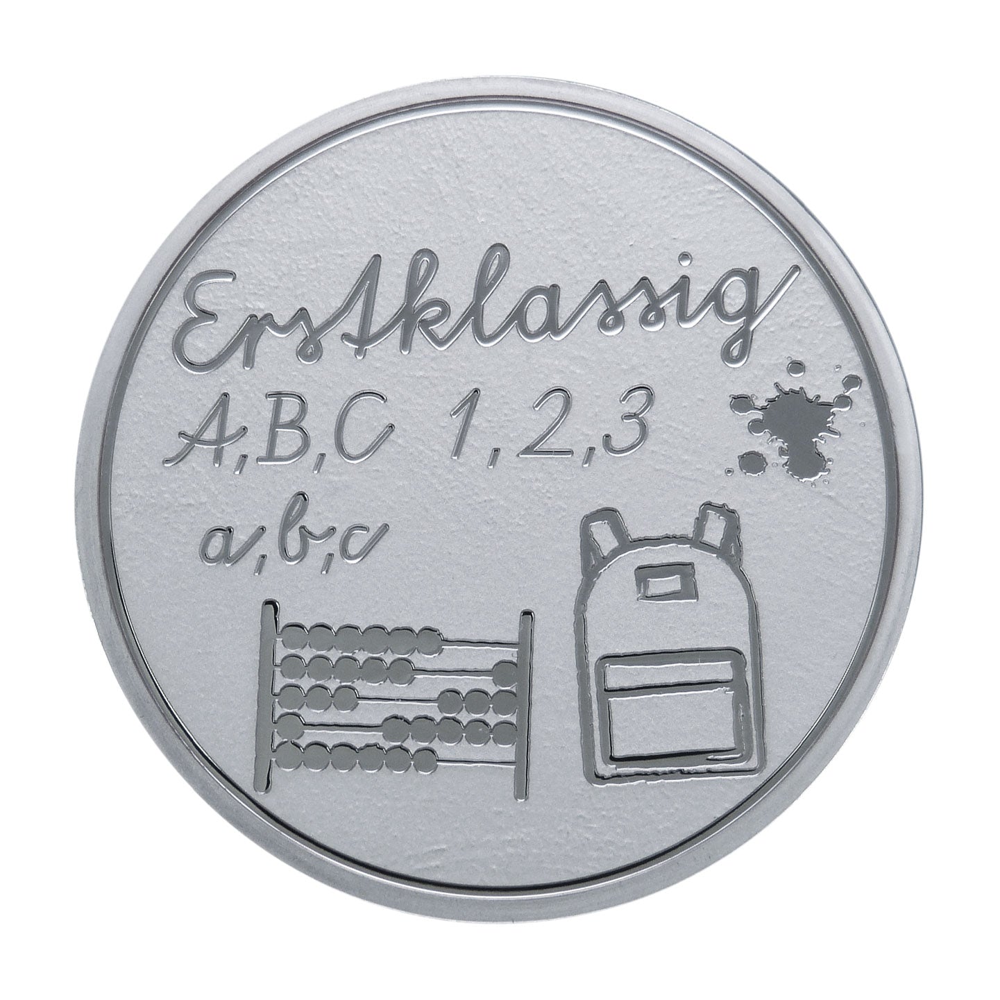 Gravurprägung "Erstklassig"