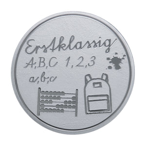 Gravurprägung "Erstklassig"