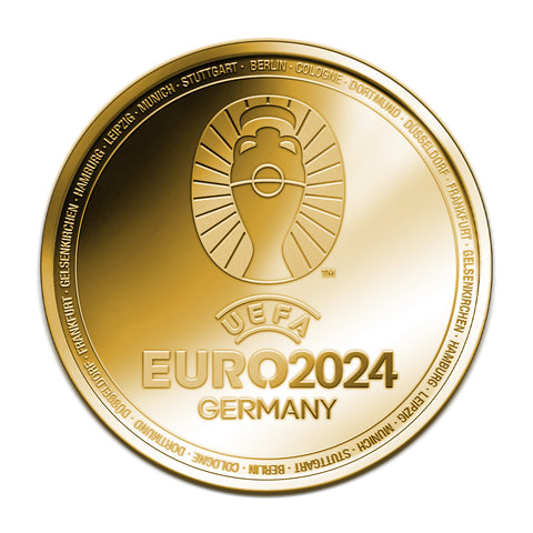 UEFA EURO 2024 Pokal Prägung