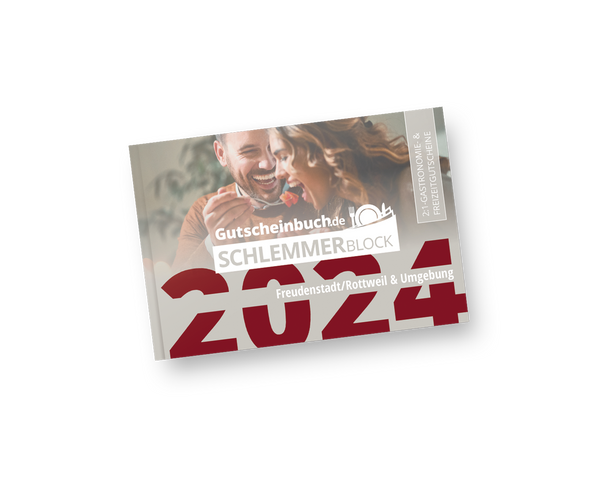 Gutscheinbuch Kreis Freudenstadt + Rottweil 2024