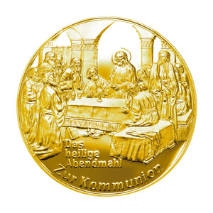 Gravurprägung "Zur Kommunion"