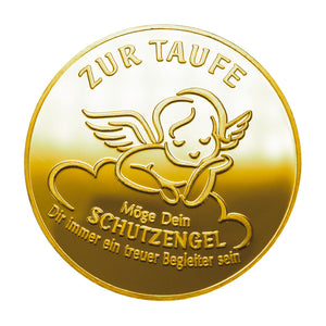 Gravurprägung "Zur Taufe"