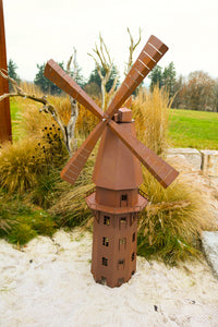 Edelrost Windmühle