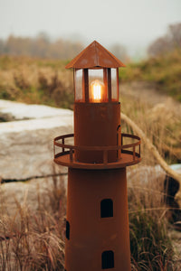 Edelrost Leuchtturm Norddeutschland