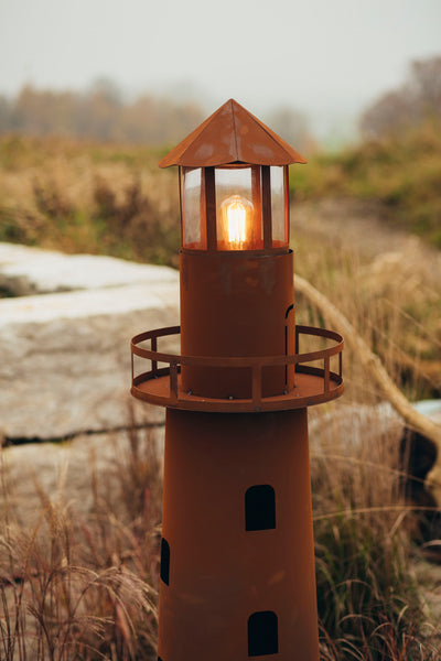 Edelrost Leuchtturm Norddeutschland