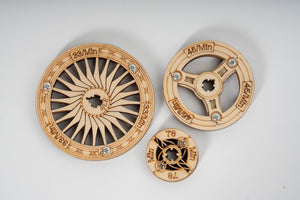 3D-Holzpuzzle, Retro Grammophon
