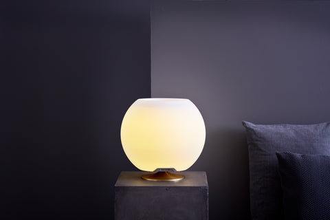 Leuchte & Lautsprecher & Getränkekühler, Sphere Messing