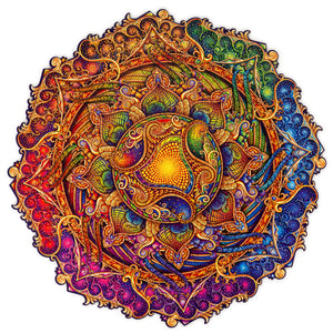 2D-Holzpuzzle, Mandala
