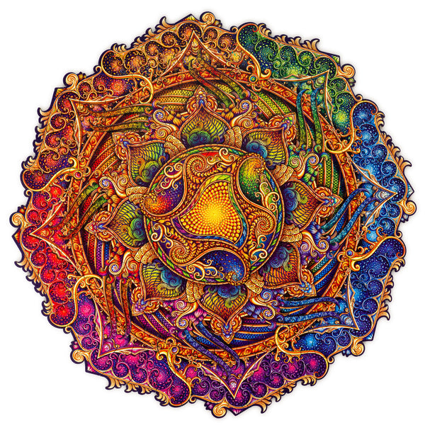 2D-Holzpuzzle, Mandala