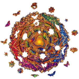 2D-Holzpuzzle, Mandala