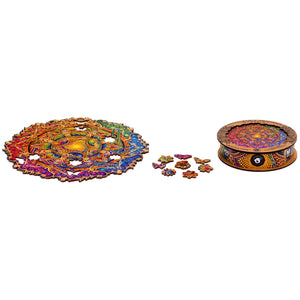 2D-Holzpuzzle, Mandala