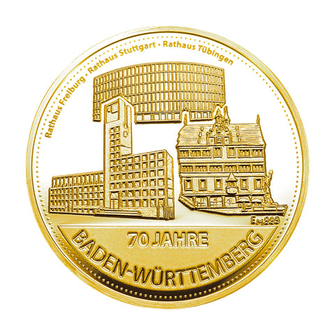 Sonderprägung 70 Jahre Baden-Württemberg - Startmotiv