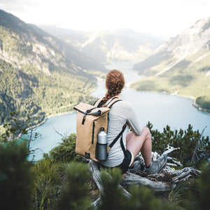 Rucksack aus Kraftpapier