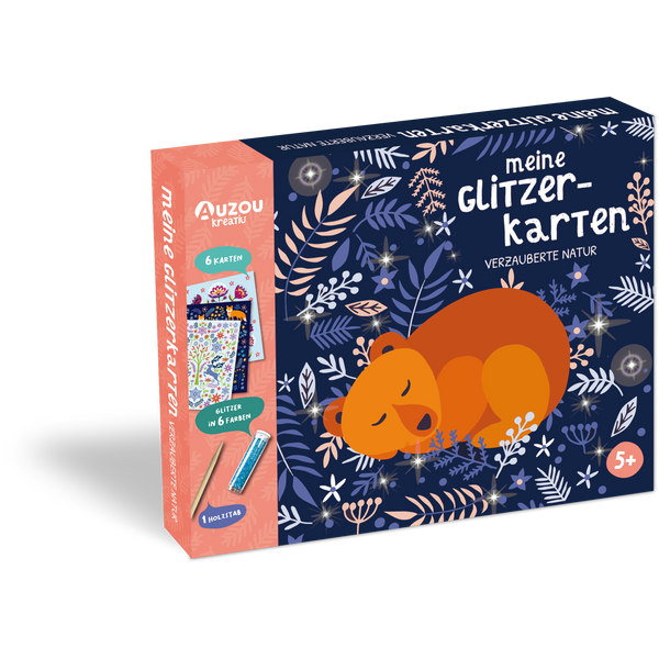 Meine Glitzerkarten - Verzauberte Natur