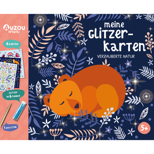 Meine Glitzerkarten - Verzauberte Natur