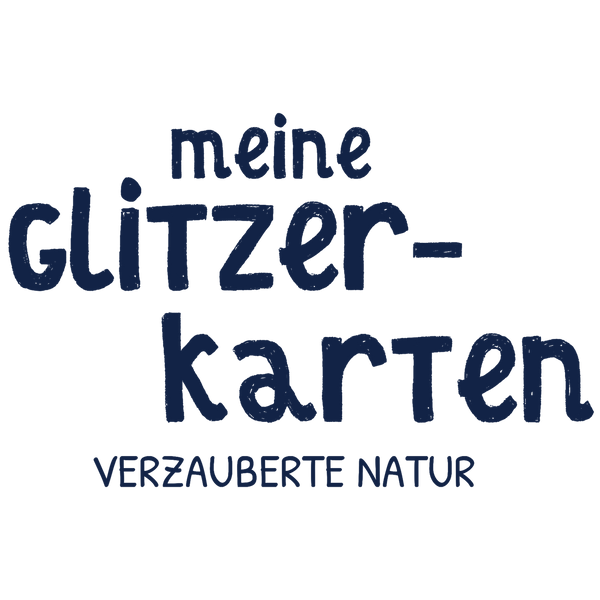Meine Glitzerkarten - Verzauberte Natur