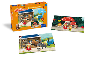 Unser Sandmännchen - Puzzle 2x24 Teile