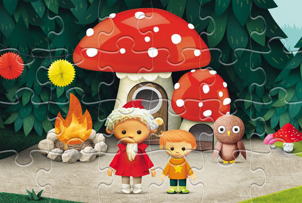 Unser Sandmännchen - Puzzle 2x24 Teile