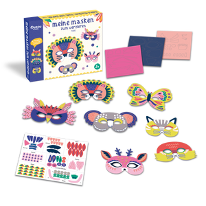 Meine Tiermasken zum Verzieren