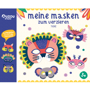 Meine Tiermasken zum Verzieren