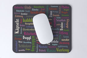 Mundart-Mousepad