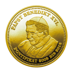 Sonderprägung "Papst Benedikt XVI."