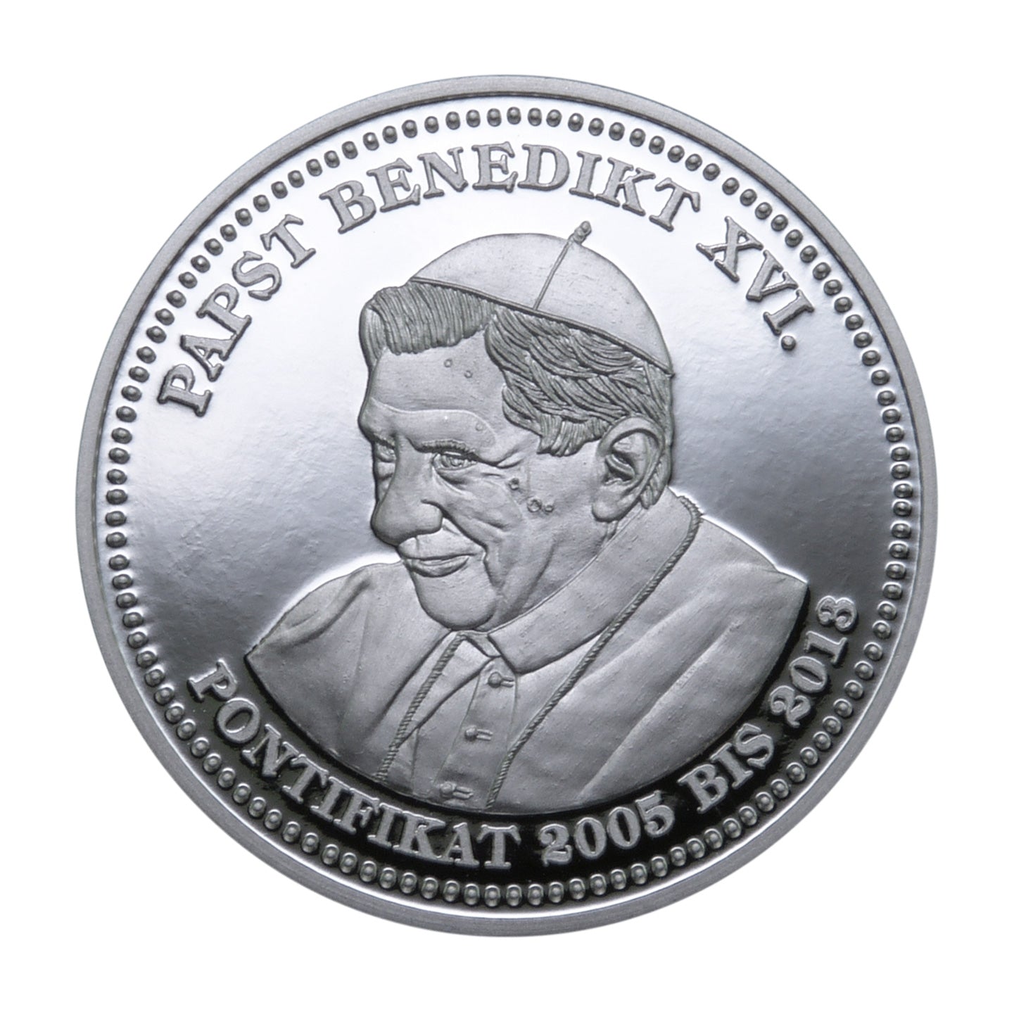Sonderprägung "Papst Benedikt XVI."