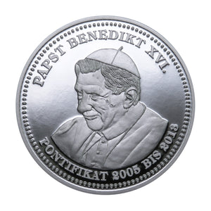 Sonderprägung "Papst Benedikt XVI."
