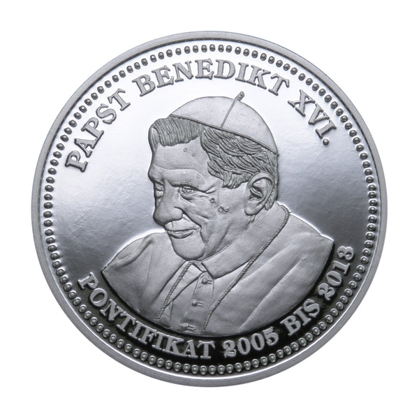 Sonderprägung "Papst Benedikt XVI."