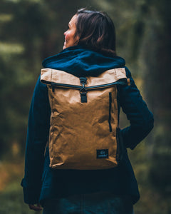 Rucksack aus Kraftpapier