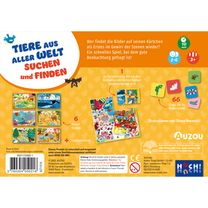 Tiere aus aller Welt suchen und finden
