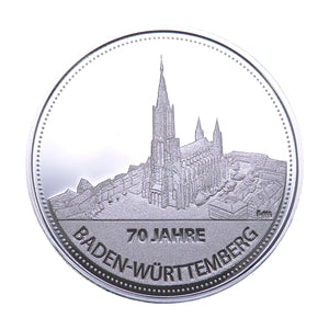 Sonderprägung 70 Jahre Baden-Württemberg - Ulmer Münster