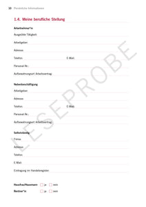 Vorsorge – geregelt!